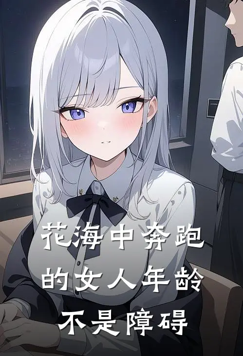 花海中奔跑的女人 年龄不是障碍