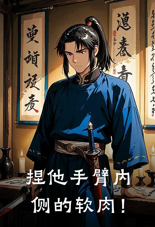 捏他手臂内侧的软肉！