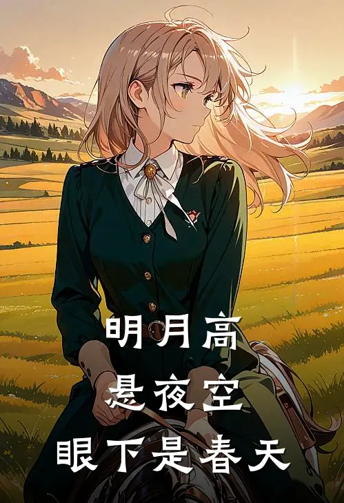 明月高悬夜空,眼下是春天