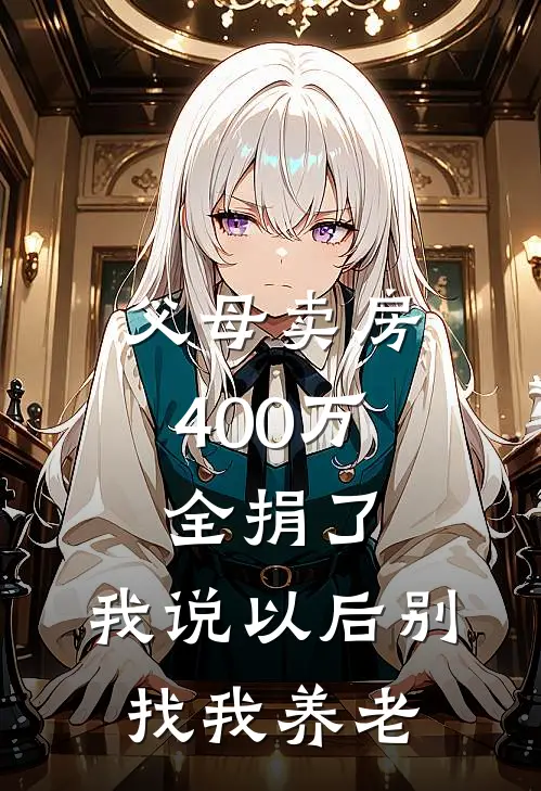 父母卖房400万全捐了，我说以后别找我养老